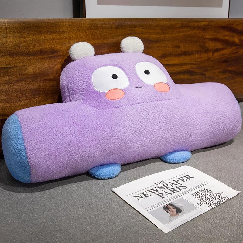 Cartoon Car Cushion Home Bedside Long Pillow Office Seat Waist Cushion Girls Use Sleeping Pillow