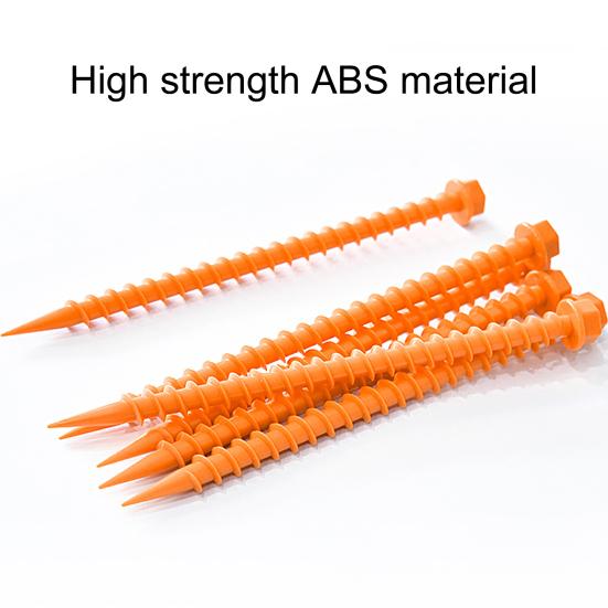 Zelthering, starke Haltekraft, stabiler Biegewiderstand, Sicherheitsfadenstil, fest montiertes Zeltdach, verschiedene Verwendungszwecke, robuster Campingzelthering