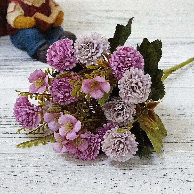 1/5/10PCS Clove Carnation Ornamental Flowerpot Decorative Flowers Scrapbooking Christmas Decor Home Wedding Artificial Plants