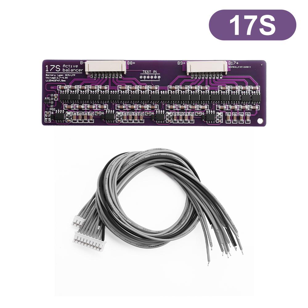 3S 4S 5S 6S 7S 8S 14S 17S 21S 1.5A Placă de Încărcare Baterie Litiu Placă de Protecție BMS PCB Baterie Balansor Condensator de Echilibrare