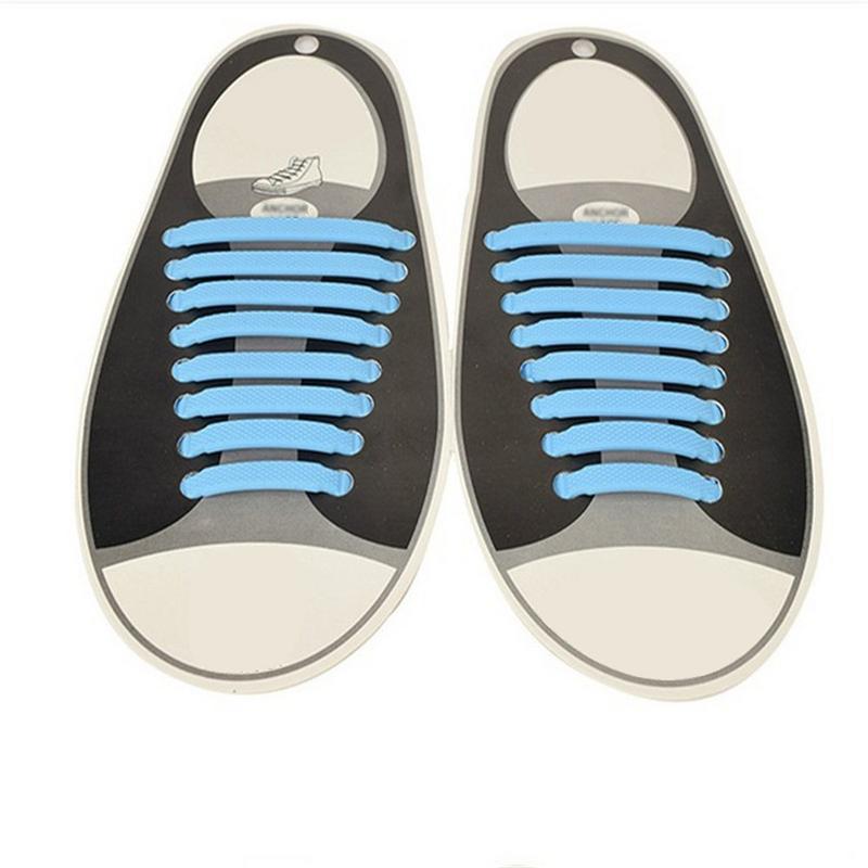 Buy One Pair Creative Silicone NoTie Shoelaces Fashionable Trendsetter