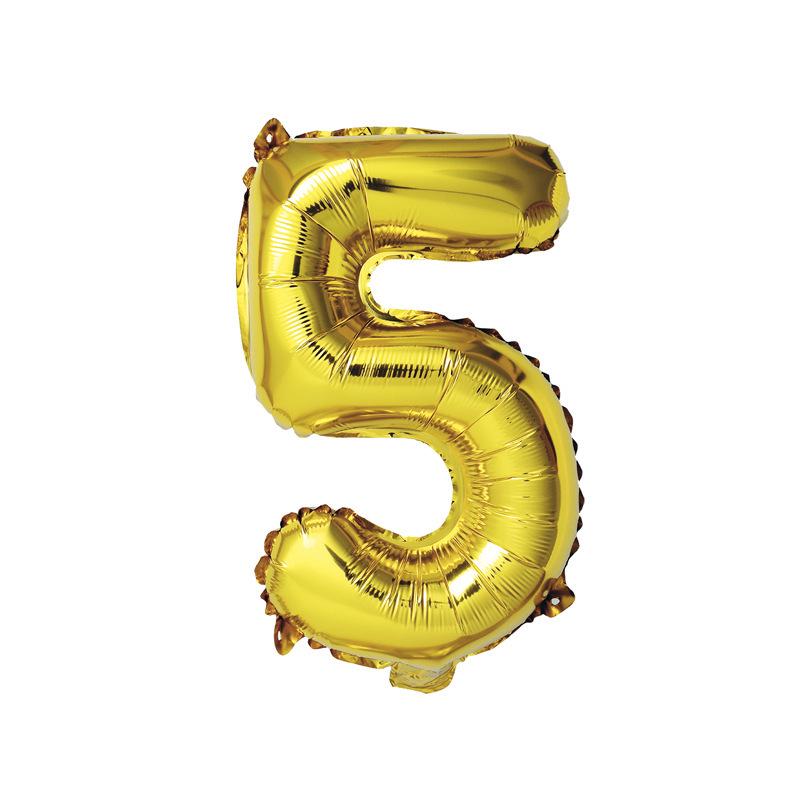 32-Inch Digital Aluminum Balloon for Baby's First Birthday Celebration Decor