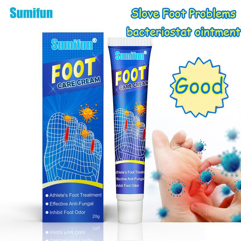 Sumifun 20/40/100 ML Household Foot Odor Cream Ointment Foot Care Discomfort Care Beriberi Foot Exercise Foot Sweat Odor Cleaning Refreshing.