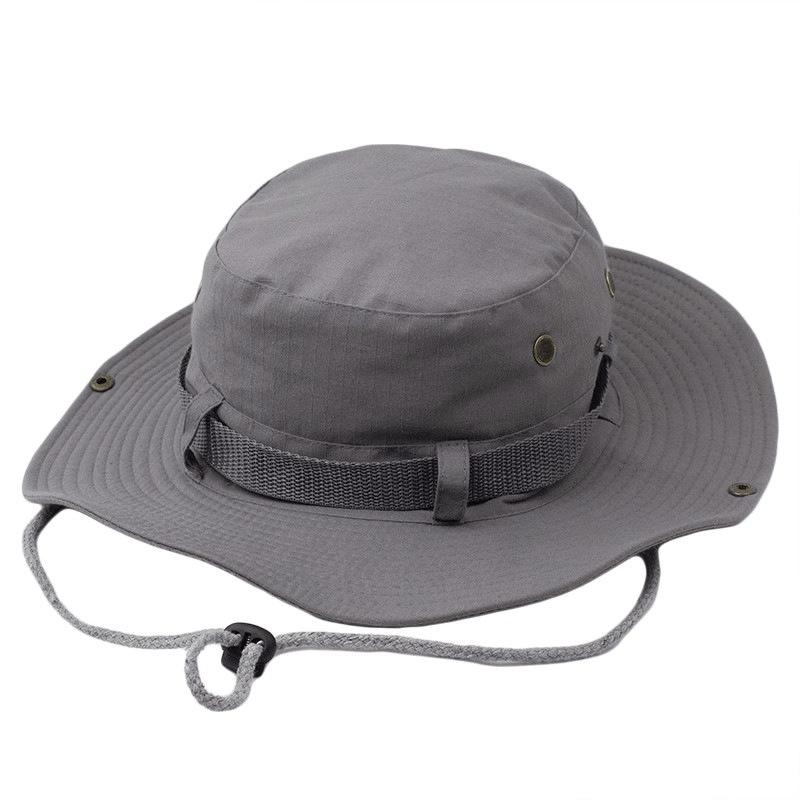 Unisex Westernový kovbojský klobouk - Široký okraj, Celoroční ochrana před sluncem pro rybaření venku, turistiku a módu.