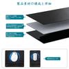 UnivoColors Wide Size Mouse Pad with Integrated Wrist Rest, Premium PU Material, Memory Foam Cushion, Ergonomic Design, Comfortable Wide Size, Smooth