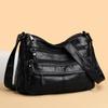 Women's Bag 2026 Spring Middle-aged Mother Shoulder Bag Crossbody Fashion Multi-layer Soft Leather Women's Bag