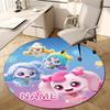 Personalized Magic Sweethear Round Chair Office Rug - Perfect for Mat, Office Chair & More - Ideal Gift for Birthdays and Holidays