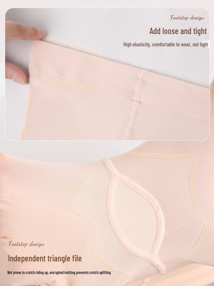 Children's Ballet Practice Footed Tights - 60D Thin Style Dance Socks for Girls