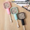 Mini USB Electric Fly Swatter 3000V Portable Travel Lightweight Indoor Outdoor Gnats Trap UV Lamp Automatic Fly Zapper Racket