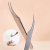 Jesireca - Stainless Steel False Eyelashes Tweezers