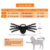 Pet Spider Costume for Cats Cat Dog Spider Cosplay Costume Furry Spider Costume for Cats Dogs Halloween Party Dress Up for Small