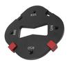 Round Corner Template with Locating Block R35 R40 R45 R50 Radius Routing Tool for Woodworking Carving Chamfering