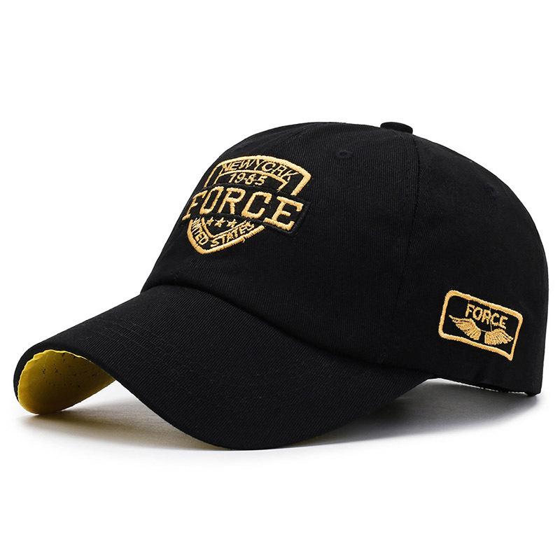 Hat Men'S Summer Shade Baseball Cap Embroidery Spring And Autumn Youth Sunscreen Soft Top Hat Casual Versatile Cap Women