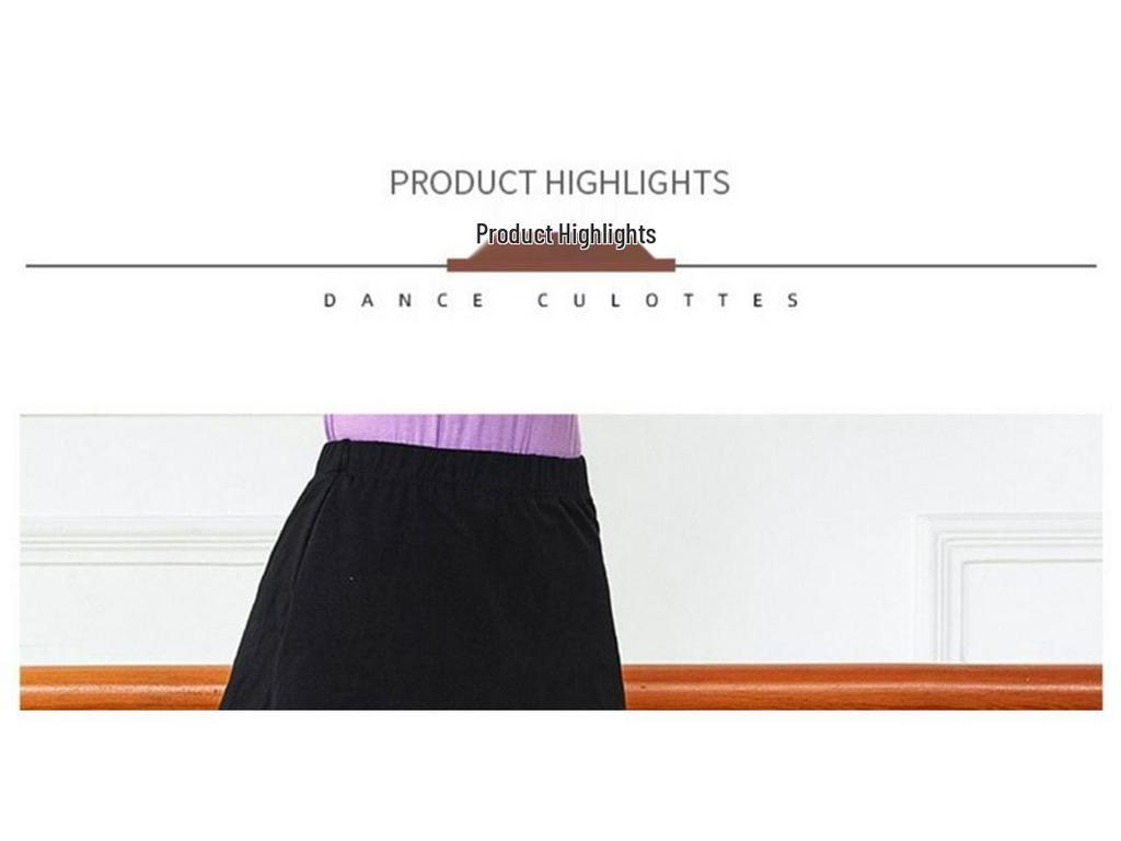 Culottes de Danse en Modal pour Femmes pour la Pratique et l'Enseignement du Ballet