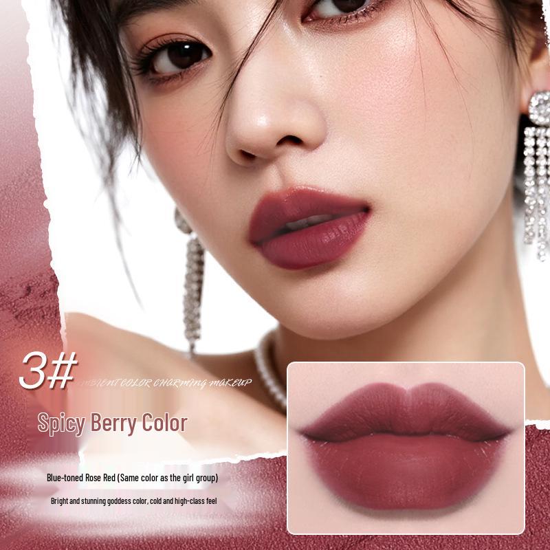 Raqi Soft Mist Charming Color Lip Glaze - Moisturizing, Long-lasting, Easy-to-Apply 2026 Lipstick Set