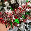 Hanging Sequined Garland Bright Color Tinsel Garland Cute Xmas Tree Decor Ribbon  Bar Tops