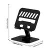 Portable Laptop Stand With Hollowed Out Structure For Better Heat Dissipation Height Adjustment Rod Lifting Accessory
