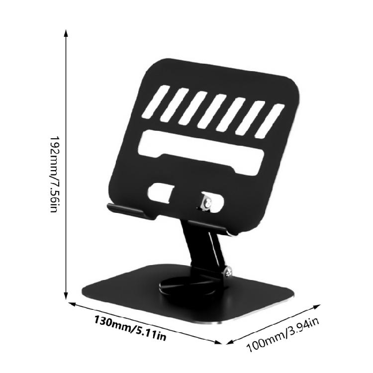 Portable Laptop Stand With Hollowed Out Structure For Better Heat Dissipation Height Adjustment Rod Lifting Accessory