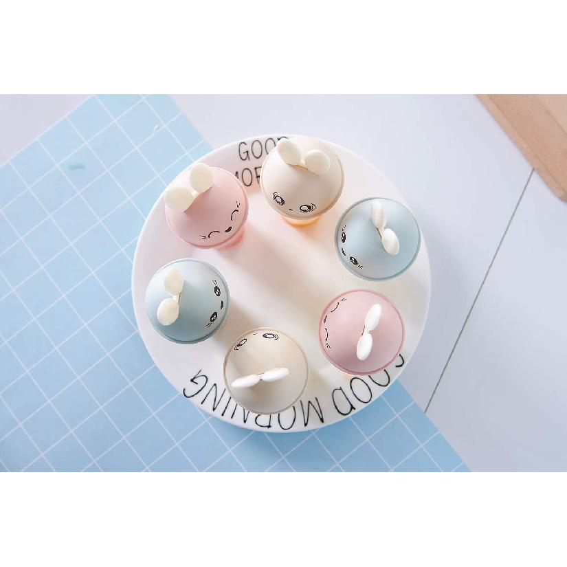 Set of 6 Popsicle Molds Ice Pop Makers Ice Pop Molds Ice Bar Maker Plastic Popsicle Mold Kids Ice Cream Tray Holder