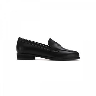 Thommcan Women S Comfort Daily Penny Loafer Black 8tmen15f1m
