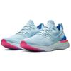 Nike Tênis Epic React Flyknit 2 Azul Hidrogênio Safira Rosa Hiper BQ8928-453