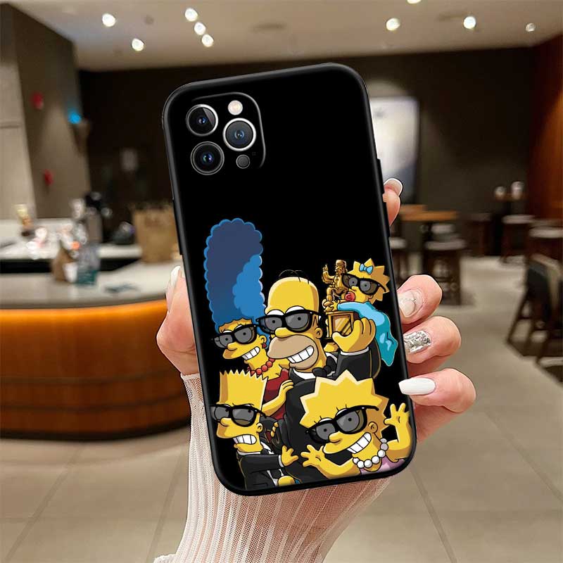 RE53 S-Simpsons New High-End Shell Phone Case for Xiaomi Poco F8 M4 M5 M6 M7 X3 X6 X7 Pro GT NFC Ultra