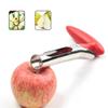 Stainless Steel Apple Corer,Multifunction Apple Corer Tool with Ergonomic Handle Less