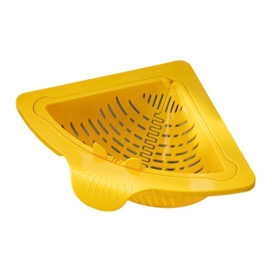 Cactus Sink Strainer Basket Kitchen Drain Filter with Wide Divider & Rotating Design Anti-Clog Anti-Odor Press Automatic Dumping Basket for Home