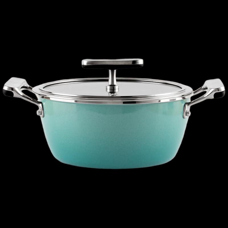 Y.ECUNZ Enamel Multi-functional Soup Pot