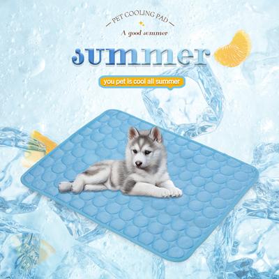 Pet Ice Pad Summer Cooling Ice Silk Sleeping Pad Pet Sofa Pad Anti-bite Dog Ice Pad Summer Cat Cooling Pad