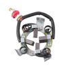 Motor Carbon Brush Kit 45mm Center Bore Starter Carbon Brush Holder Repair Kit for 8000‑20000lb 4X4 ATV Winch
