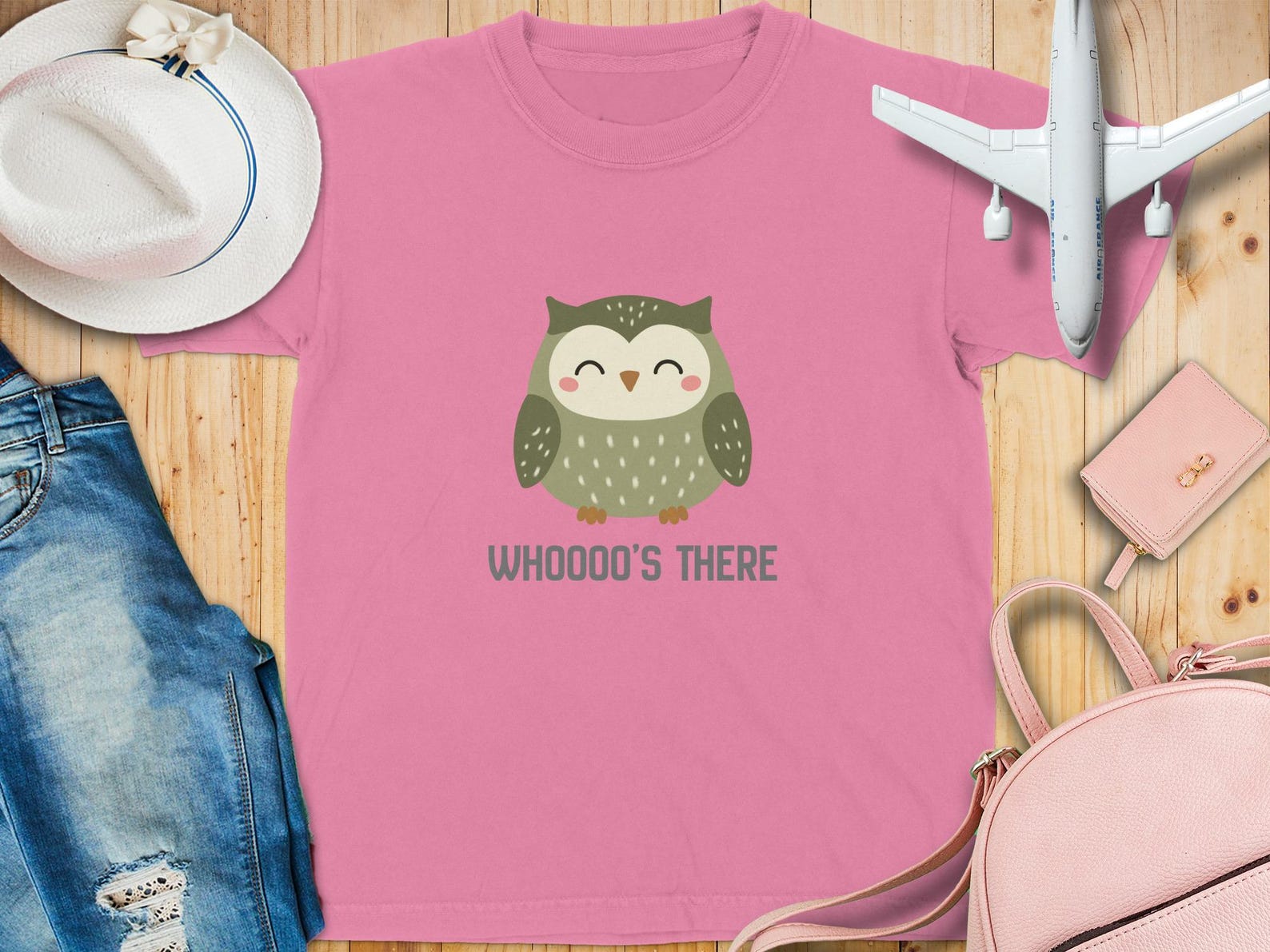 Kids Owl T-Shirt, Cartoon Baby Owl Graphic Tee, Whimsical Animal Top XL
