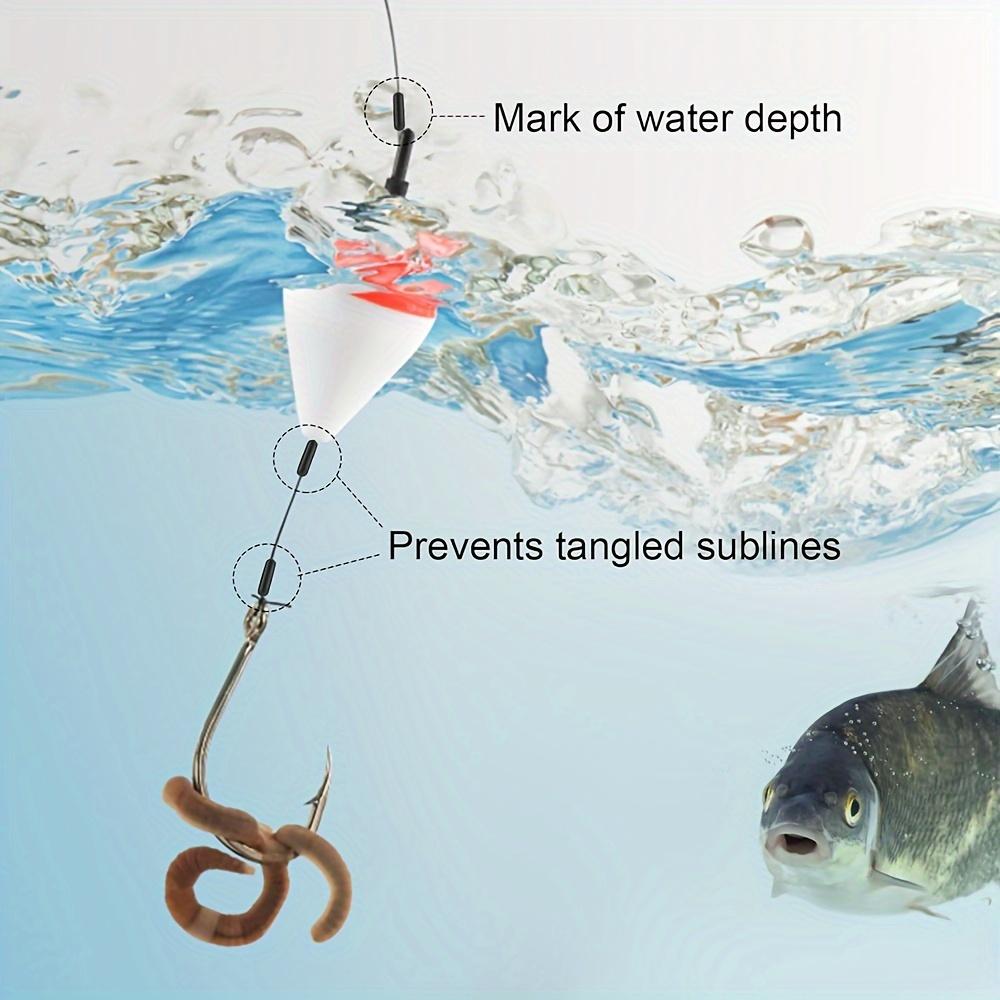 Fishing Bobber Stoppers - Designed to Prevent Line Slippage, These Stoppers Come in Medium Sizes And Are Easy to Use for Your Fishing Tackle
