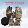 Men's Winter Touchscreen-Enabled Waterproof Non-Slip Cotton Gloves for Riding, Skiing, and Cold-Weather Protection.