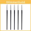 Dental Adhesive Composite Resin Cement Tooth Silicone Brush Pen 5 Pcs
