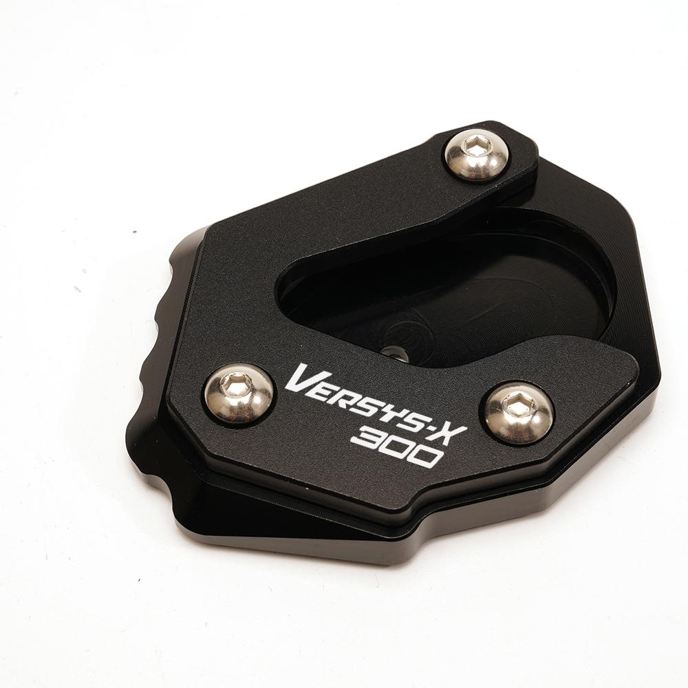 Kickstand Motorcycle Foot Support For Kawasaki Versys-X 300 Versys X 300 250 2017-   Side Stand Enlarger