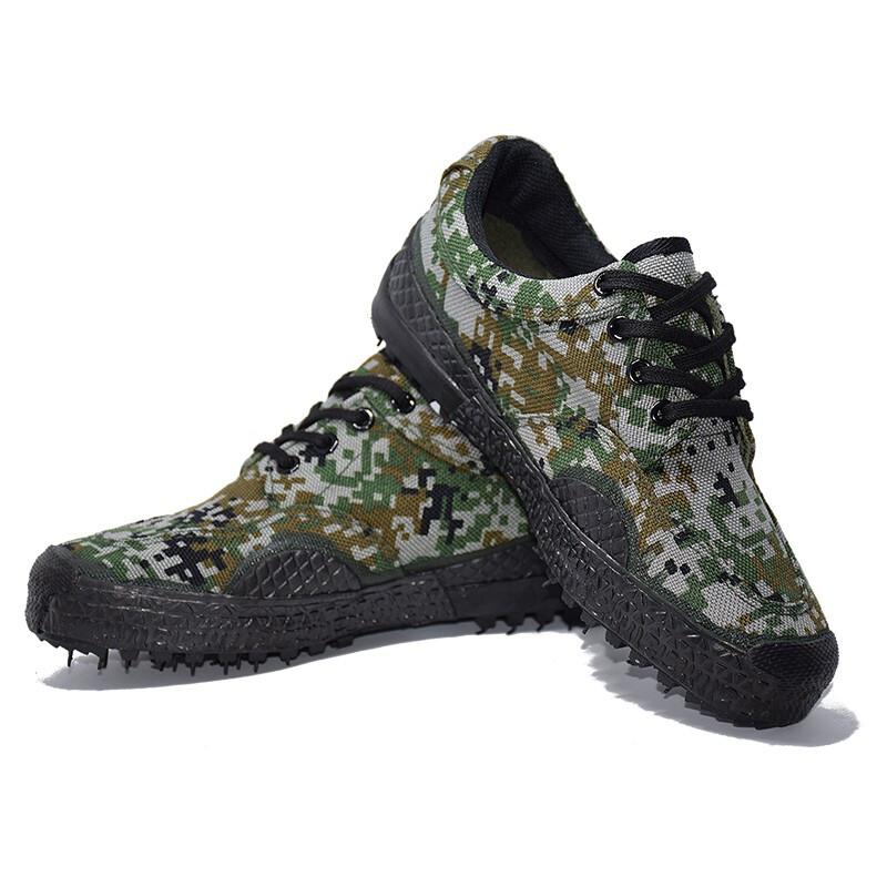 Unisex Low-Top Camouflage Canvas Training Shoes 40