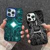 Printed Circuit Board Pattern Phone Case For IPhone 17 16 Plus Pro Max 15 14 13 12 11 Matte Colorful Covers
