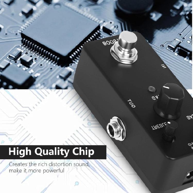 Gitarren-Booster-Pedal Boost-Effekt-Pedale Reine Signalverstärkung Sound