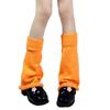 Thermal Flared Leg Warmer Acrylic Knit Winter Leg Sleeves Comfortable Accessory For Adults Kids