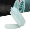 Cute Desktop Mini Fan Portable Humidifying Mist Spray Fan for Home Office SuppliesBlue Bear