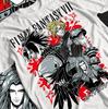 FF7 VII G-Bike Portraits Premium Unisex T-shirt (Vectorized Design) , Anime Lovers Gift, Cosplay Shirt, Personalized Gift. Gift T-shirt.