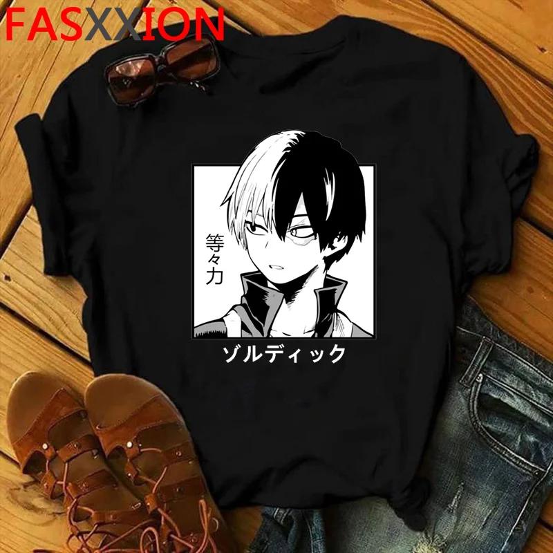 Bakugou My Hero Academia Anime Boku No Hero Academia Summer Top T-shirt Unisex White T Shirt Kawaii 2021 Streetwear Clothes