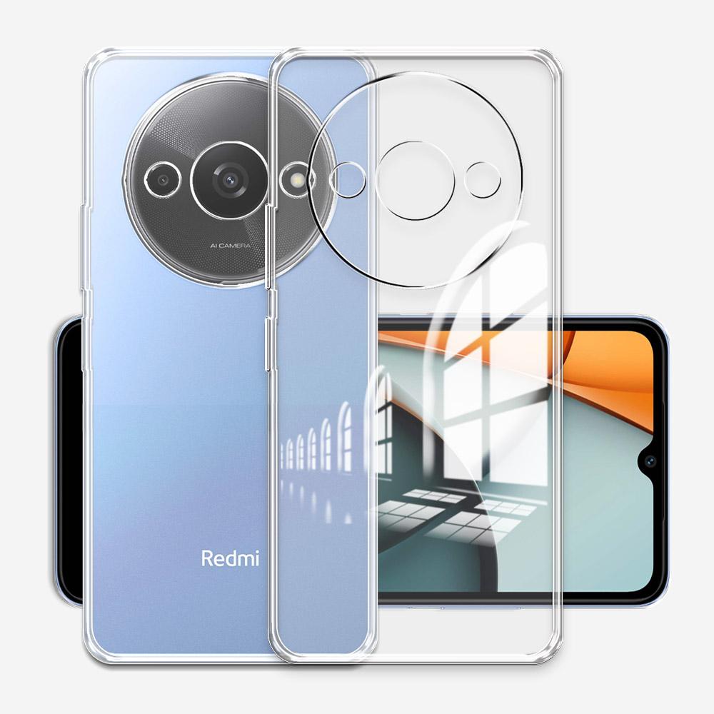 For Redmi A3 Case Back Cover Clear Silicone Soft Protect Phone Cases For Redmi A3 4G Shockproof Coque For Xiaomi Redmi A3 Fundas