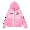 Mens Womens Oversized Hooded Sweatshirt Streetwear Vintage Washed Cotton Pullover Casual Long Sleeve