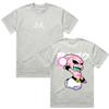2026 New Dragon Ball Anime Cotton T-shirt Summer New Majin Buu Printed Men's and Women's Street Hip Hop Casual Short Sleeve Top
