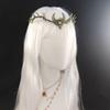 Rhinestone Decorated Fairy Tiara Twig Branch Design Fairy Headpiece Woodland Elven Crown  For Women