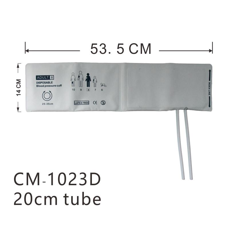 Adult Blood Pressure Cuff Arm Disposable Sphygmomanometer Cuff For Blood Pressure Monitor Meter Blood Pressure Double Tube