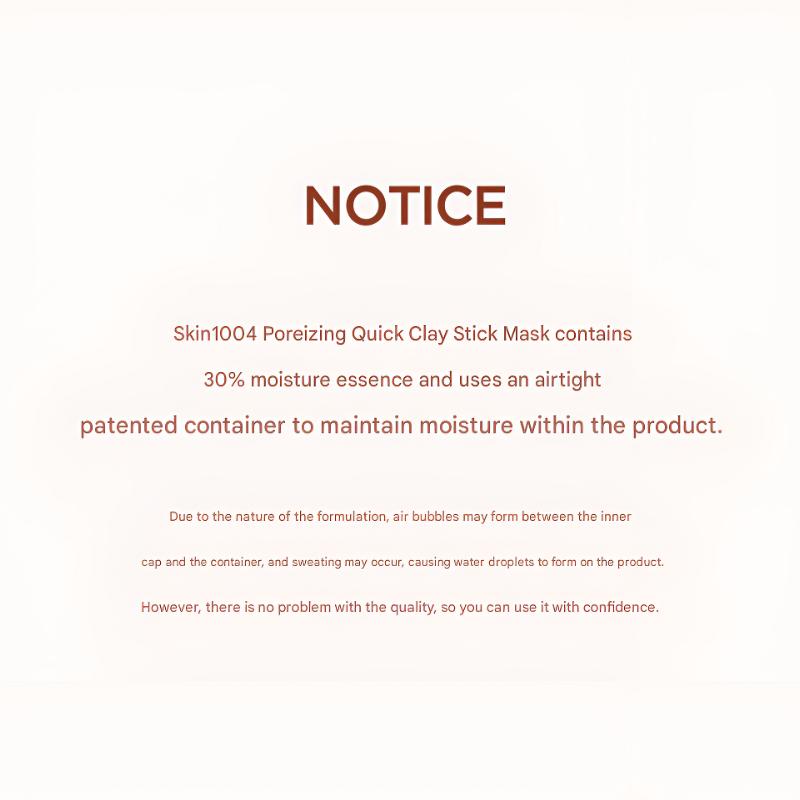 [SKIN1004] Madagascar Centella Poremizing Quick Clay Stick Mask 27g