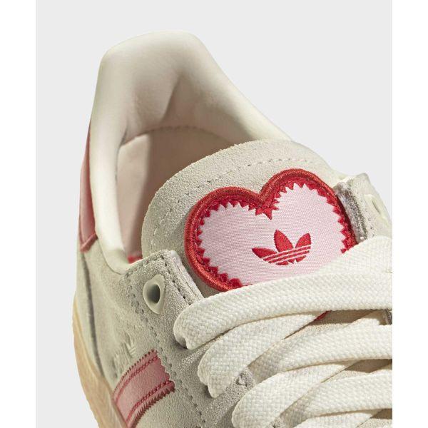adidas Handball Spezial Cream White Scarlet Sandy Pink Women Sneakers Better-Scarlet KH9044